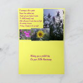 Huwelijksjubileumkaart Kaart (Binnen)