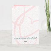 Huwelijksjubileumkaart personaliseren kaart (Achterkant)