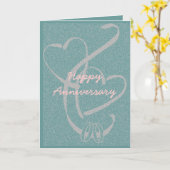 Huwelijksjubileumkaart personaliseren kaart (Gele Bloem)