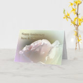 Huwelijksjubileumkaart voor mama en papa kaart (Gele Bloem)