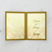 Huwelijksjubileumkaart voor vrouw. kaart (Binnen)