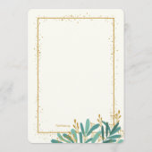 Huwelijksjubileumviering Kaart (Achterkant)