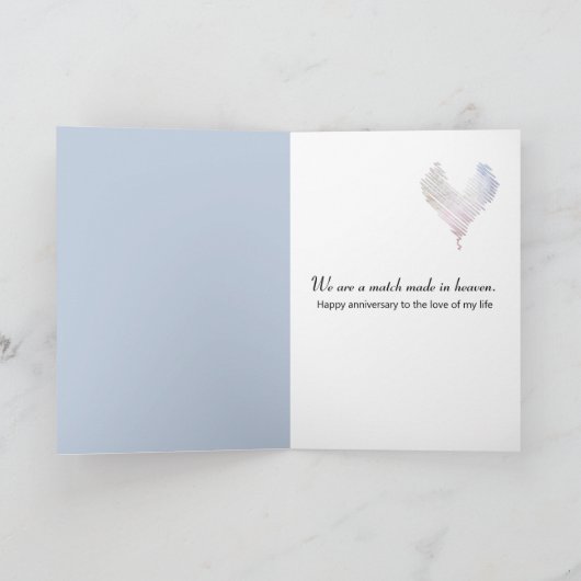 Huwelijkskaarsjes Met Vlammen Kaart (Binnen)