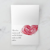 Huwelijkskaart Aankondiging (Binnen)