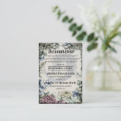 Huwelijkskaart Draak Middeleeuwse Gotische Accommo Informatiekaartje (Staand voorkant)