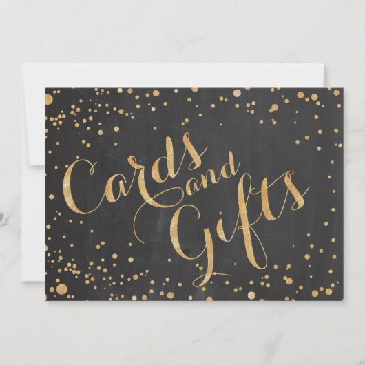 Huwelijkskaart en cadeau bord, kaart (Voorkant)