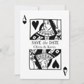 Huwelijkskaart Las Vegas Save the Date  Kaart (Voorkant)