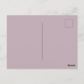 Huwelijkskaart met dankbetuiging briefkaart (Achterkant)