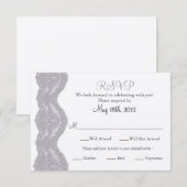 Huwelijkskaart RSVP, Kant RSVP Kaartje (Voorkant / Achterkant)