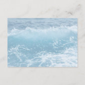 Huwelijkskaart RSVP Romantische Landelijke Zeevaar Kaartje (Achterkant)