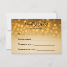 Huwelijkskaart RSVP Starlight Vow