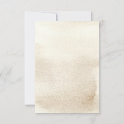 Huwelijkskaart RSVP White Roses Kaart (Achterkant)