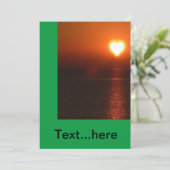 Huwelijkskaart Uitnodiging (Staand voorkant)