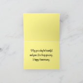 Huwelijkskaart voor Papegaaien Koppel Kaart (Binnen)