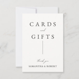 Huwelijkskaarten en -cadeauschild