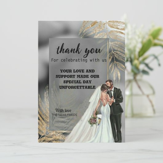 huwelijkskaarten kaart (Staand voorkant)