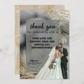 huwelijkskaarten kaart (Voorkant / Achterkant)