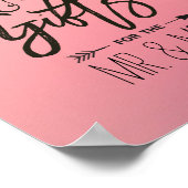 Huwelijkskaartjes & Cadeaus Waterverf Succulenten Poster (Hoek)