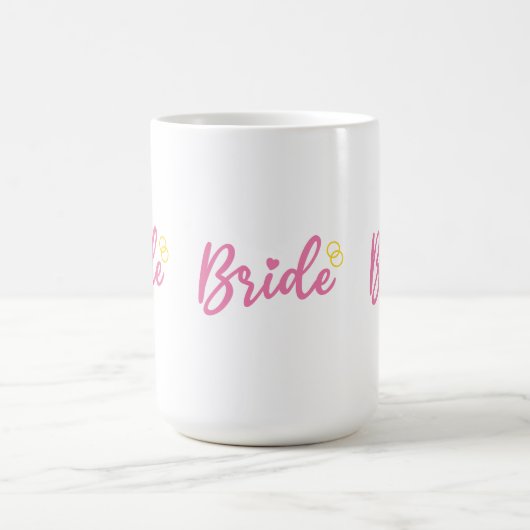 Huwelijkskadeau voor Bruid Koffiemok (Center)