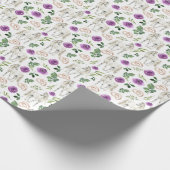 Huwelijkskado-verpakkings papier met paarden en pa (Hoek)