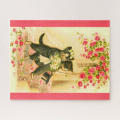 huwelijkskittens legpuzzel (Horizontaal)