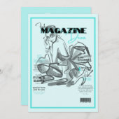 Huwelijkskleding diva tijdschrift kaart (Voorkant / Achterkant)