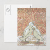 Huwelijkskunst blanco briefkaarten perfect paar vo (Voorkant / Achterkant)