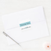 Huwelijkslabel 016 vierkante sticker (Envelop)
