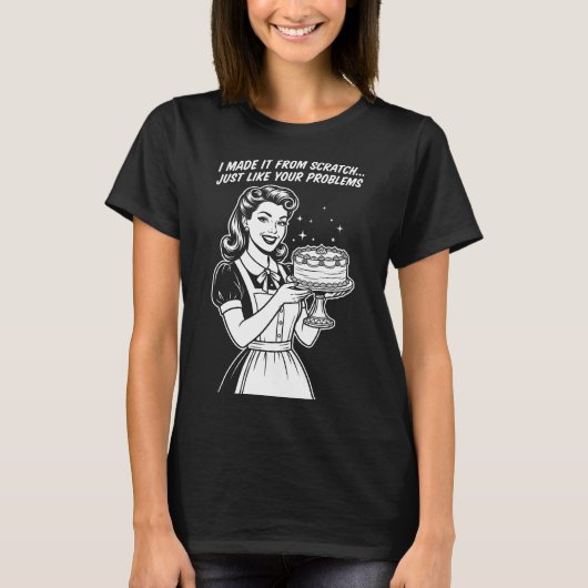 Huwelijksleven Bakken T-shirt (Voorkant)