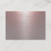 Huwelijkslied Verzoek Cassette Roze Metallic Inste Informatiekaartje (Achterkant)