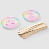 Huwelijksliefde zit in het luchtbel kunstprogramma handwaaier (Niet-gemonteerd)