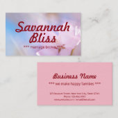 huwelijksmakelaar of ander aanpasbaar beroep visitekaartje (Voorkant / Achterkant)