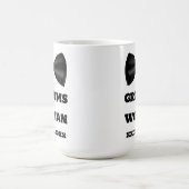 Huwelijksmeisje Naam Bruidegom Vrouw Trouw Mokken (Center)