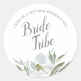 Huwelijksmeisje Voorstel Bruidsstam Kaars Label