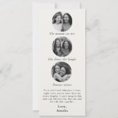 Huwelijksmeisje Voorstel Fotokaart met Herinnering Save The Date (Achterkant)