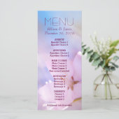 Huwelijksmenu aangepast menu (Staand voorkant)