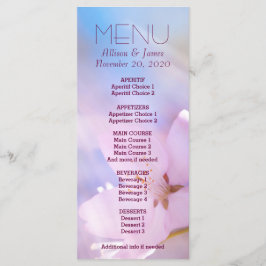 Huwelijksmenu aangepast menu