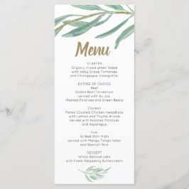 Huwelijksmenu - Vrijgezellenfeest Menu Rustiek gro