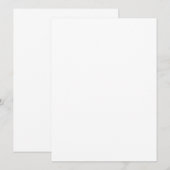 Huwelijksmenu's Menu (Voorkant / Achterkant)