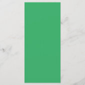 Huwelijksmenu's Menu (Achterkant)