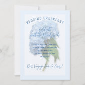 Huwelijksontbijt Passen getrouwd Blue Heaven Uitno Kaart (Voorkant)