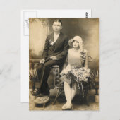 HUWELIJKSPAAR #56 BRIEFKAART (Voorkant / Achterkant)