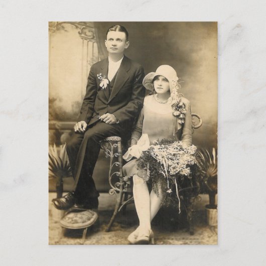 HUWELIJKSPAAR #56 BRIEFKAART (Voorkant)