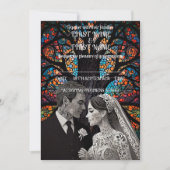 Huwelijkspaar gepersonaliseerde cadeau-ideeën kaart (Voorkant)