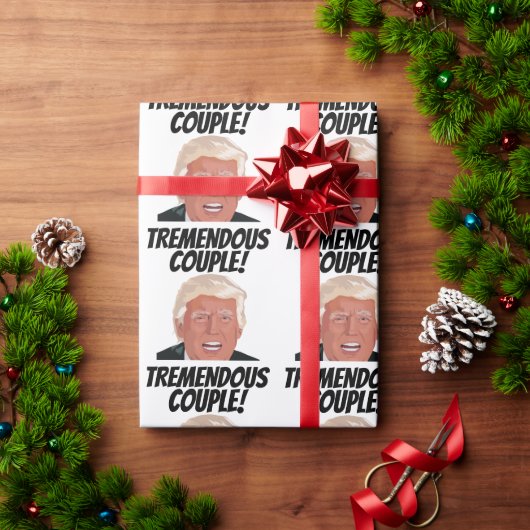 Huwelijkspapier van Donald Trump Cadeaupapier (Feestdagen Geschenken)