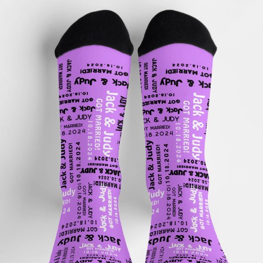 Huwelijkspartij Getrouwd Dansvloer Neem Thuiscadea Sokken (Top)