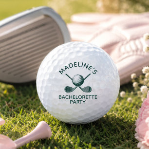 Huwelijkspartijcadeaus met aangepaste naam golfballen