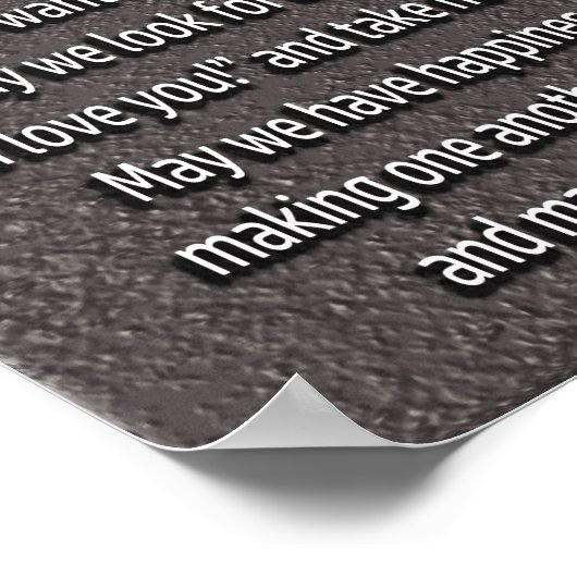 huwelijkspartner - poster (Hoek)