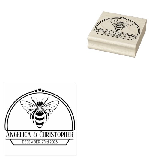 huwelijkspartner rubberstempel (Gestempeld)