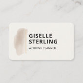 Huwelijksplanner  visitekaartje (Voorkant)